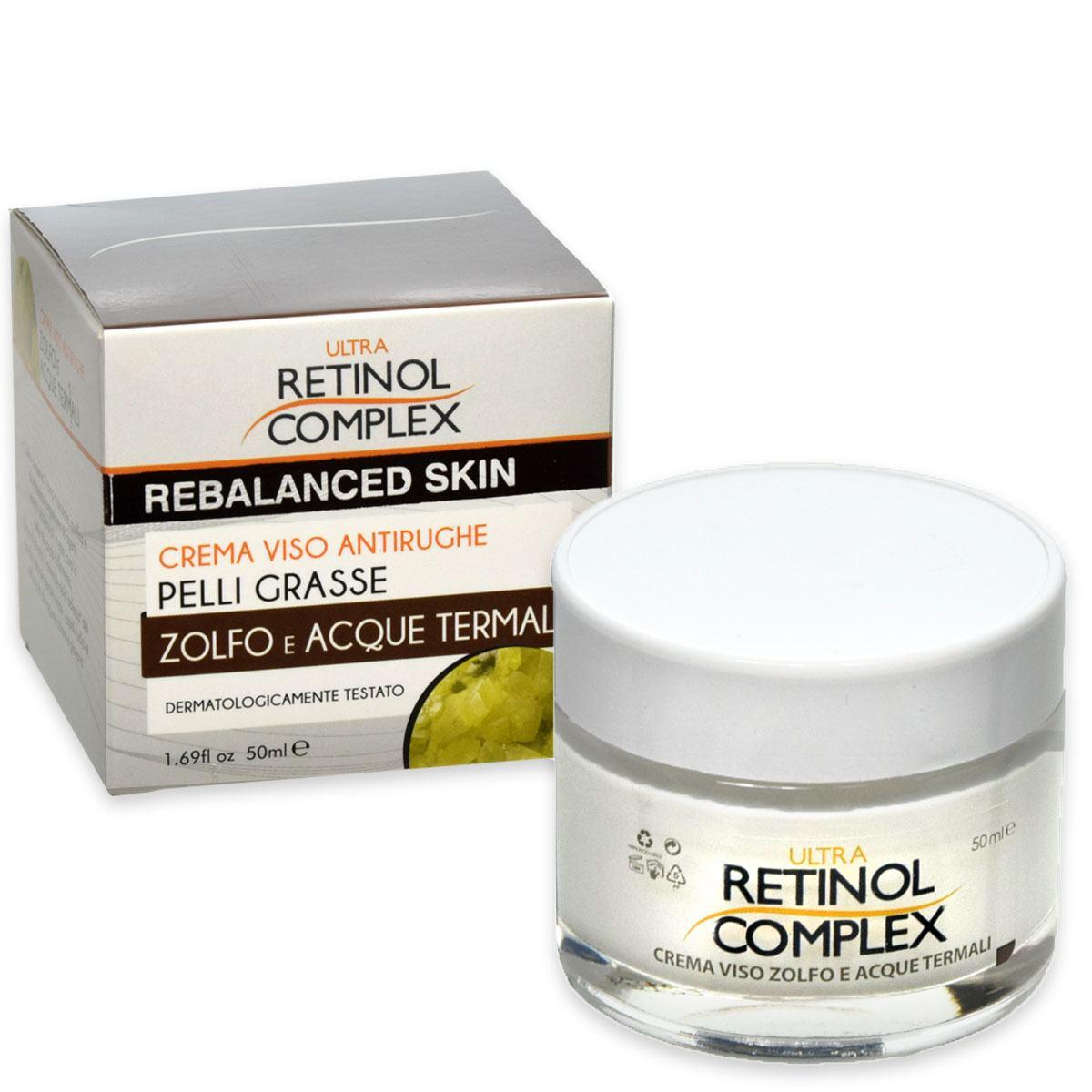 Wholesale Retinol complex ultra lift allo zolfo pelli grasse 50 ml | Carsha