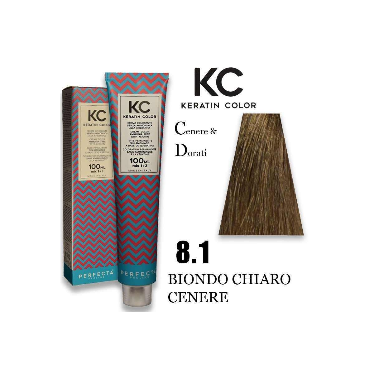 Kc keratin cream color 100 ml 8.1