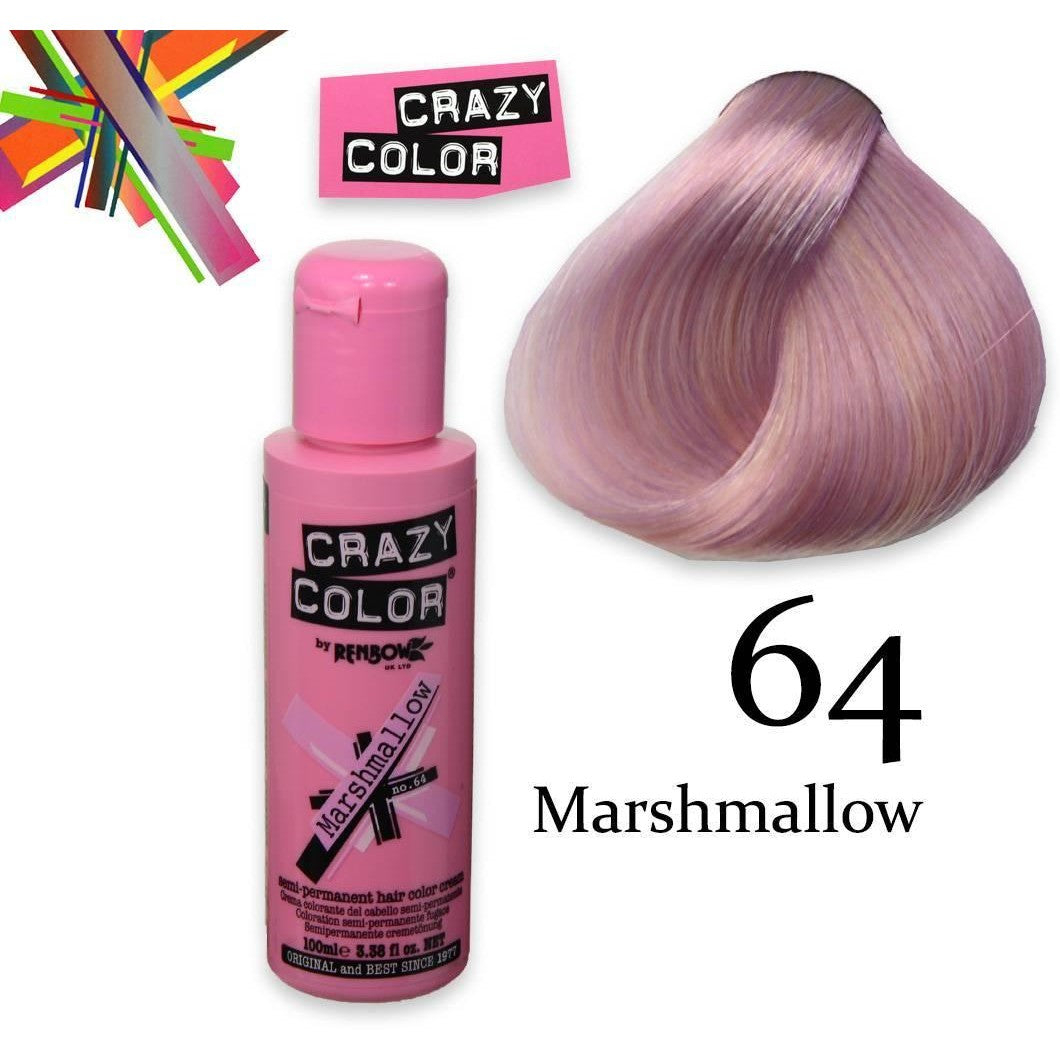 Wholesale Crazy color semipermanente 100 ml marshmallow | Carsha