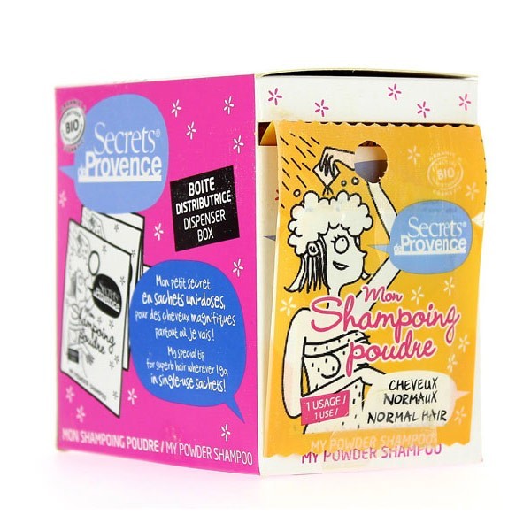 Secrets De Provence – Shampoo In Polvere Capelli Normali – 12 X 1 G
