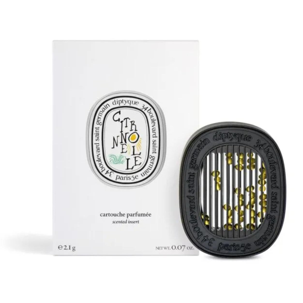 Wholesale Diptyque Citronelle Diffusore Auto ricarica 2,1gr | Carsha