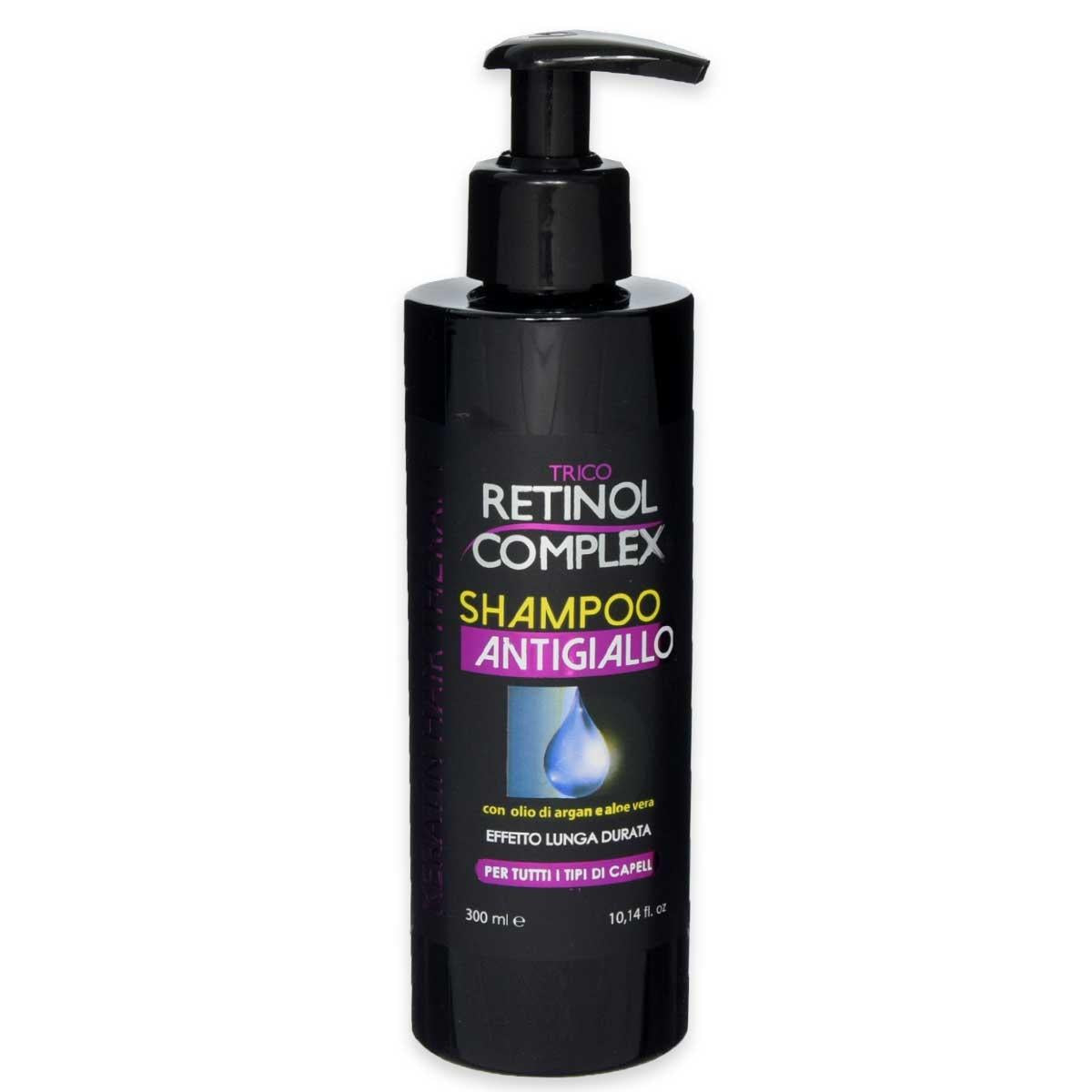Keratin complex shampoo antigiallo 300 ml