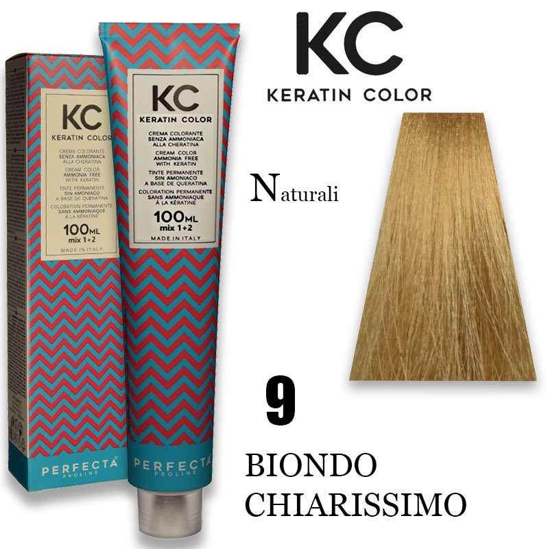 Kc keratin cream color 100 ml 9