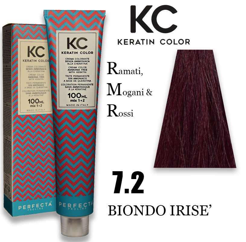Kc keratin cream color 100 ml 7.2