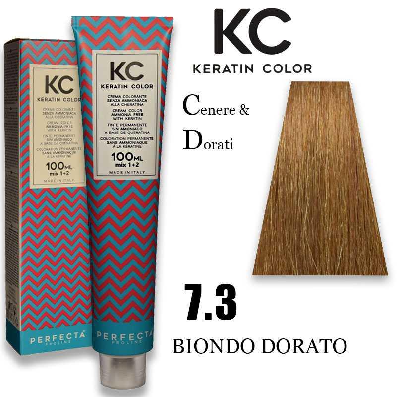Kc keratin cream color 100 ml 7.3