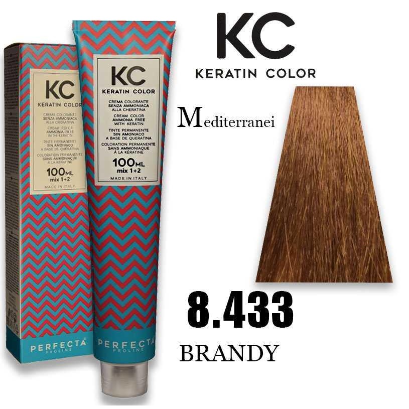 Wholesale Kc keratin cream color 100 ml 8.433 | Carsha