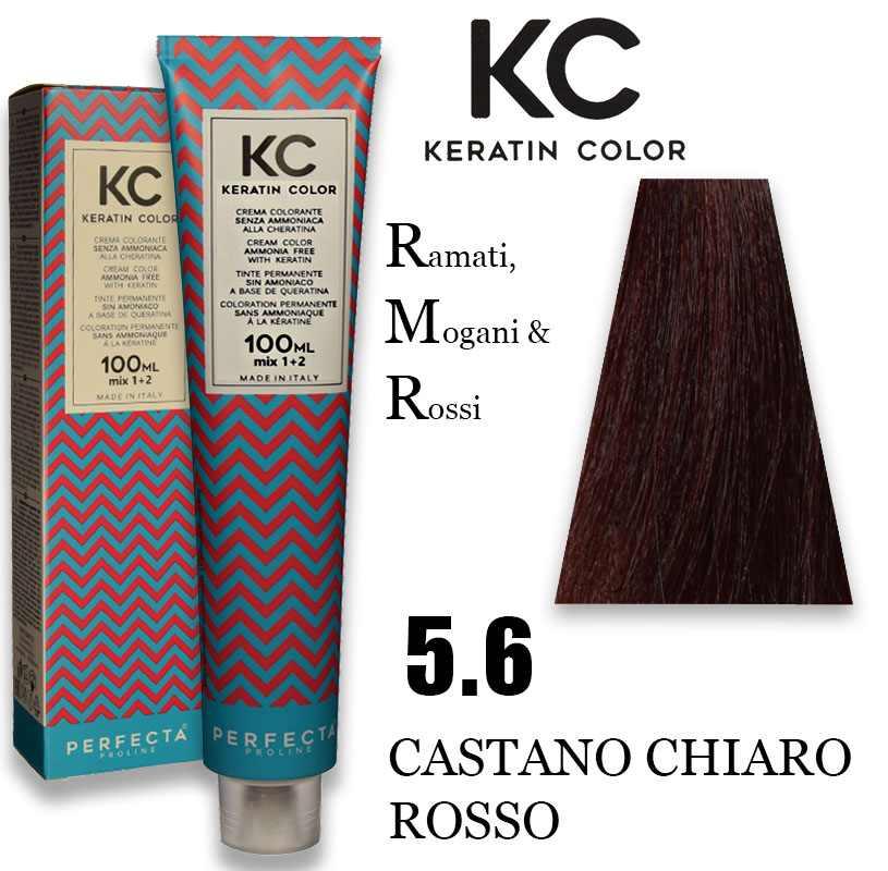 Kc keratin cream color 100 ml 5.6