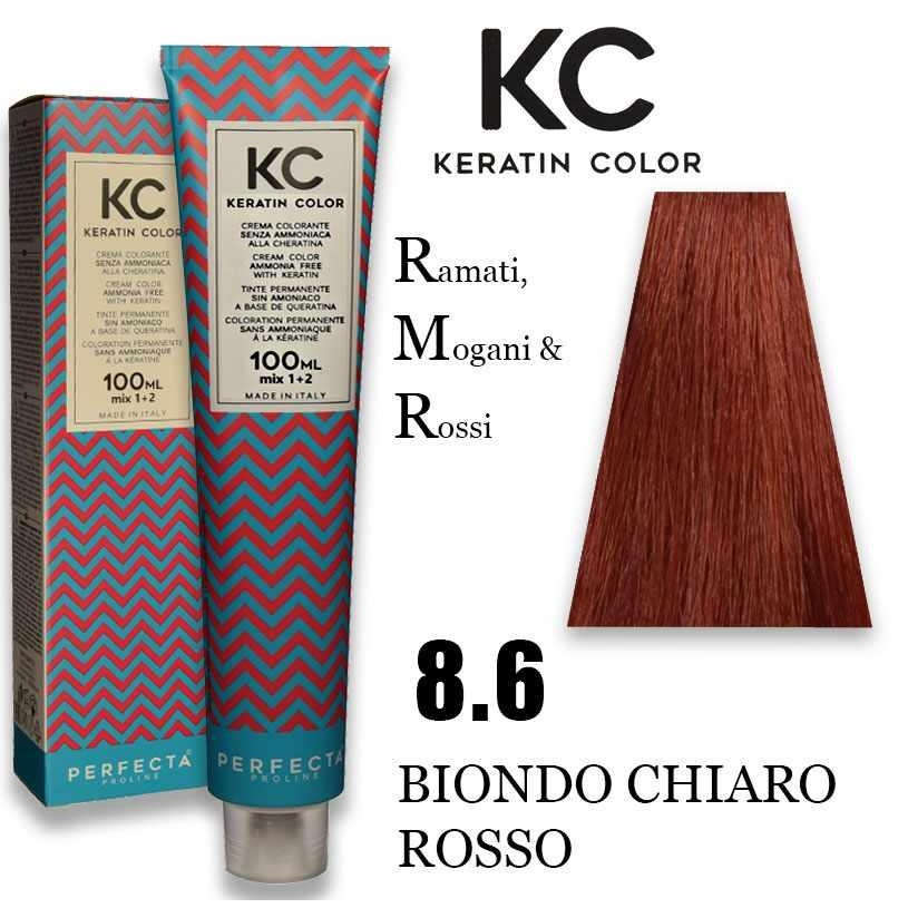 Wholesale Kc keratin cream color 100 ml 8.6 | Carsha