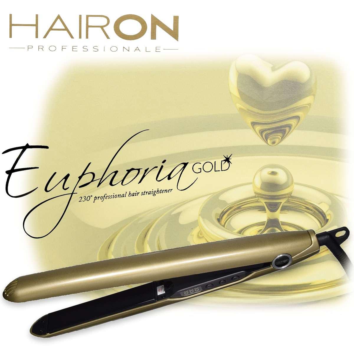 Piastra euphoria gold hairon