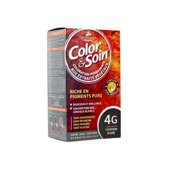 Wholesale 3 Chenes Bellezza Color&Cura 04G Chatain Oro | Carsha