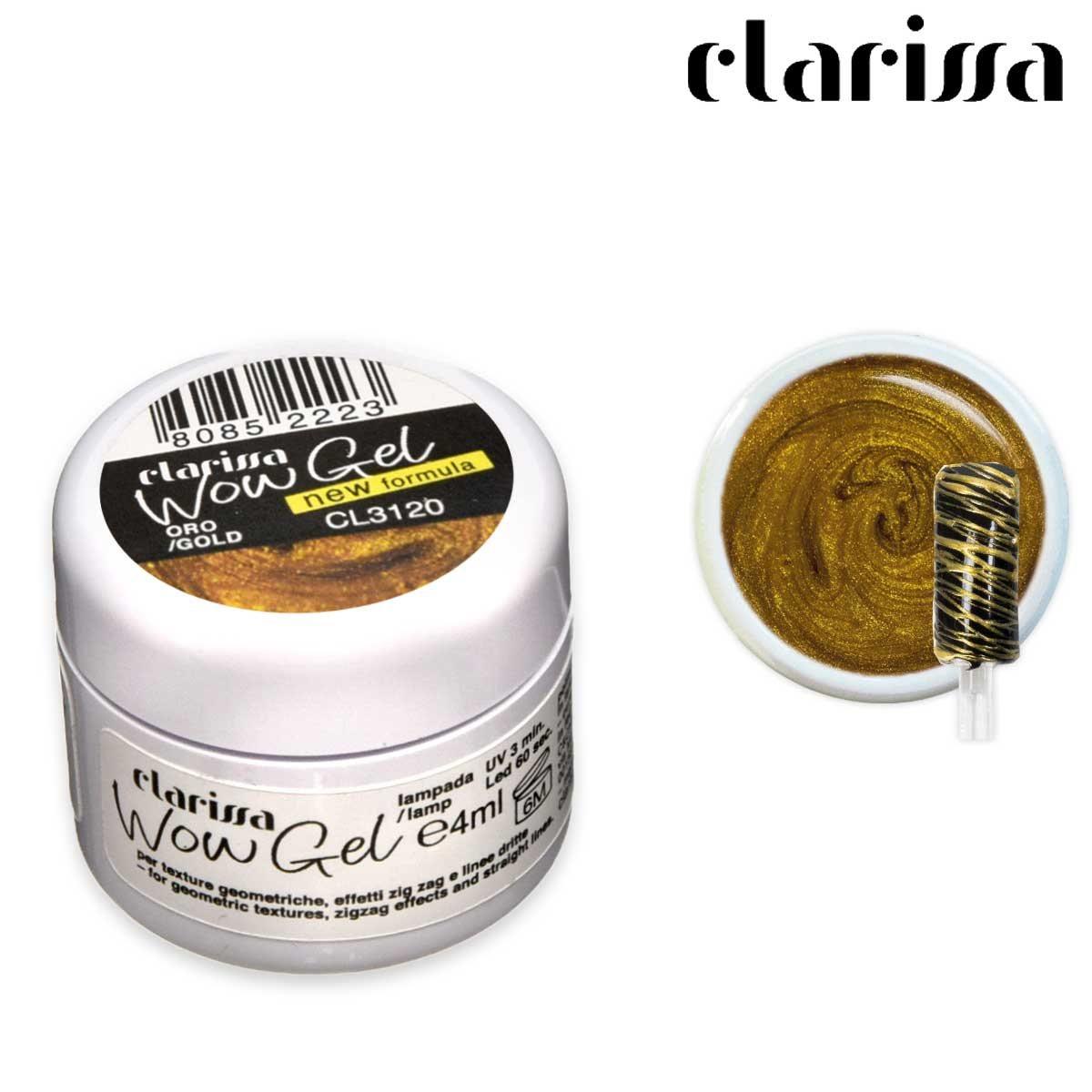 Wholesale Clarissa wow gel uv/led oro 4ml | Carsha