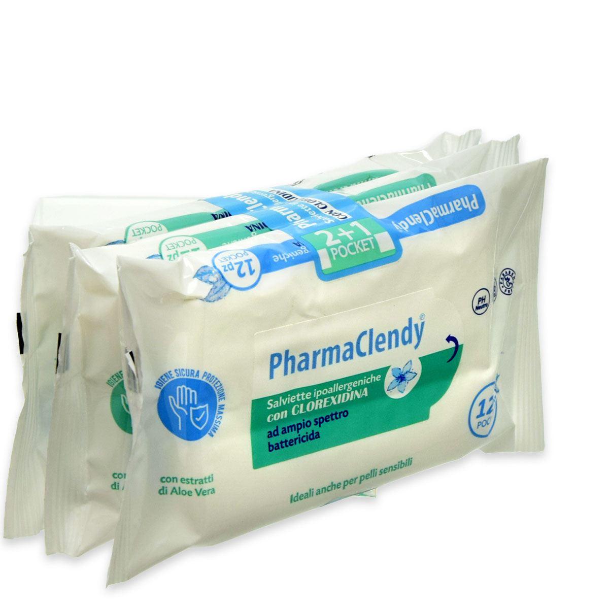 Clendy salviette imb. antibatteriche 3 conf.
