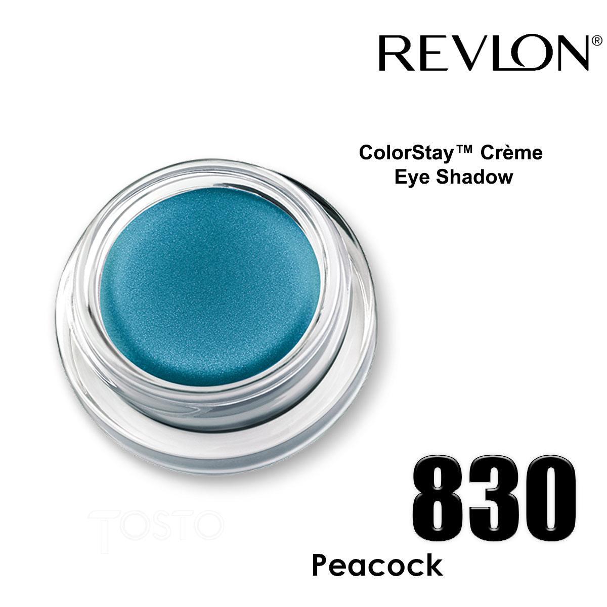 Revlon colorstay creme eye shadow peacock 830