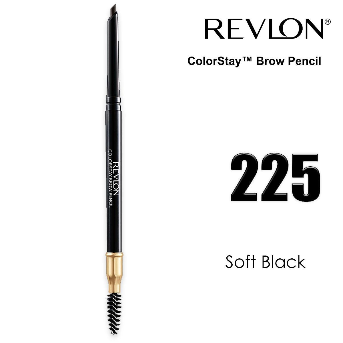 Wholesale Revlon colorstay brow pencil soft black 225 | Carsha