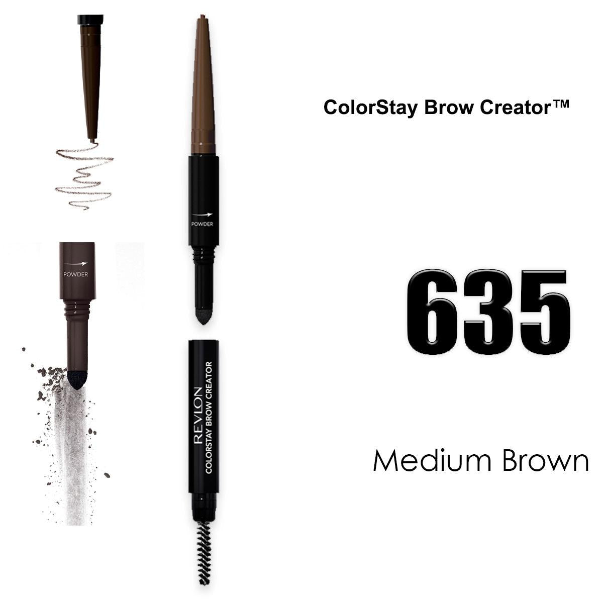 Wholesale Colorstay colorstay brow creator 3in1 medium brown 635 | Carsha