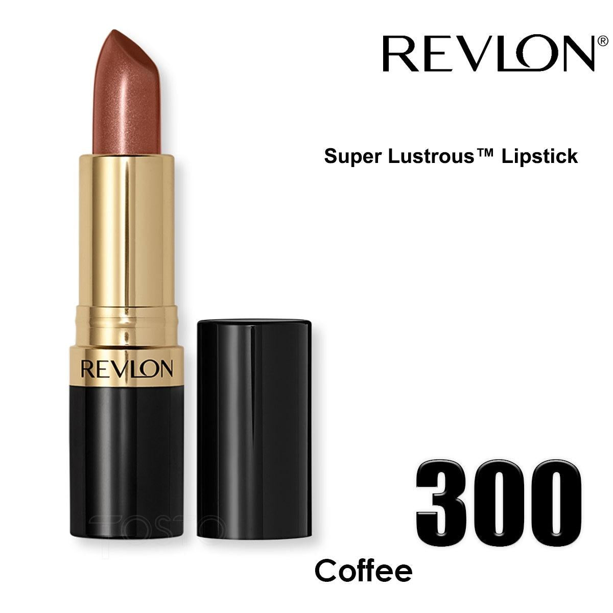 Revlon super lustrous lipstick coffee bean 300