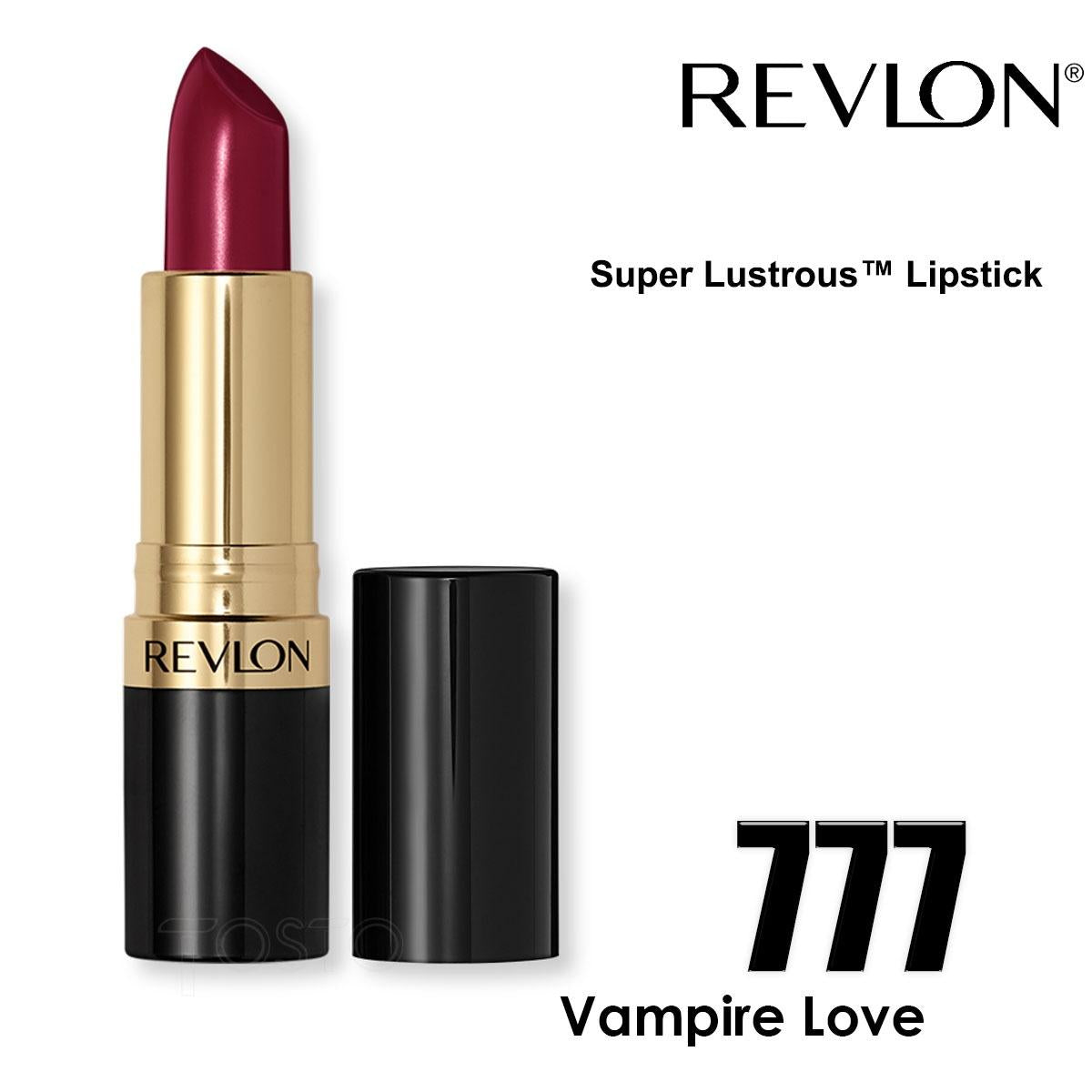 Revlon super lustrous lipstick vampire love 777
