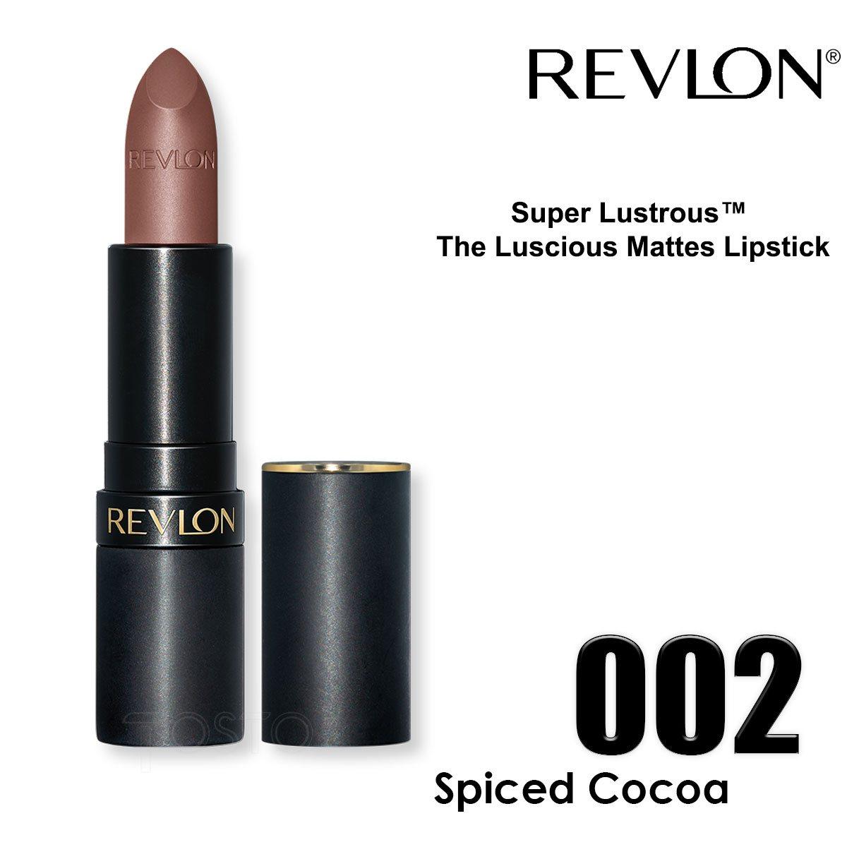 Revlon rv superlustrous matte spiced cocoa 002