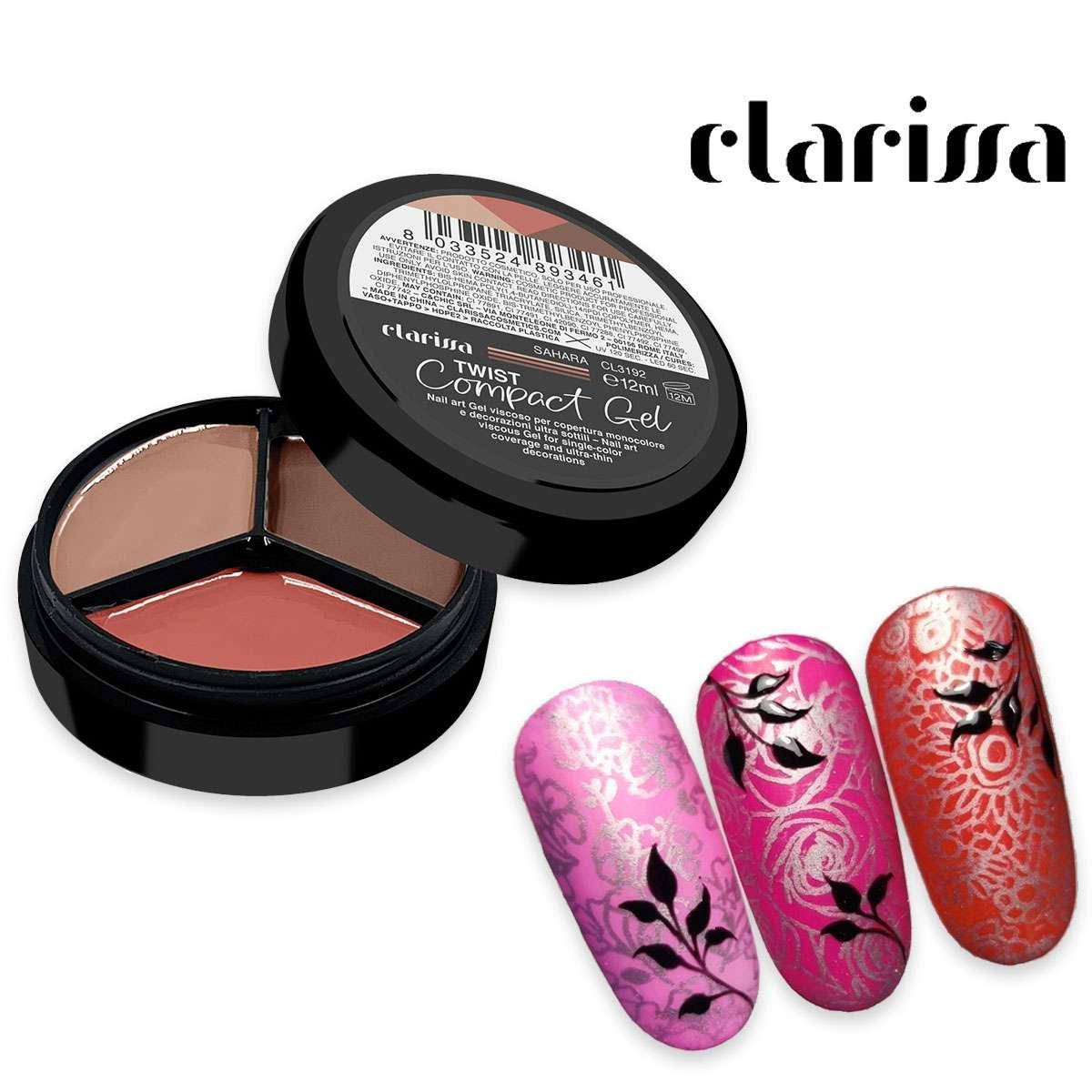 Wholesale Clarissa 12 ml 3 in 1 twist compact gel sahara | Carsha