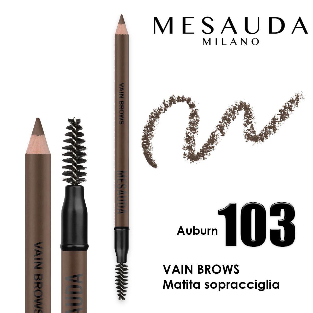 Mesauda vain brows auburn