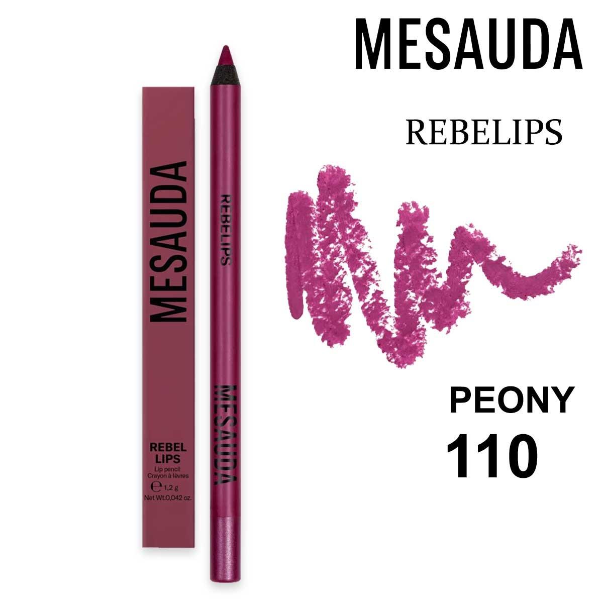 Mesauda rebel lips peony 110