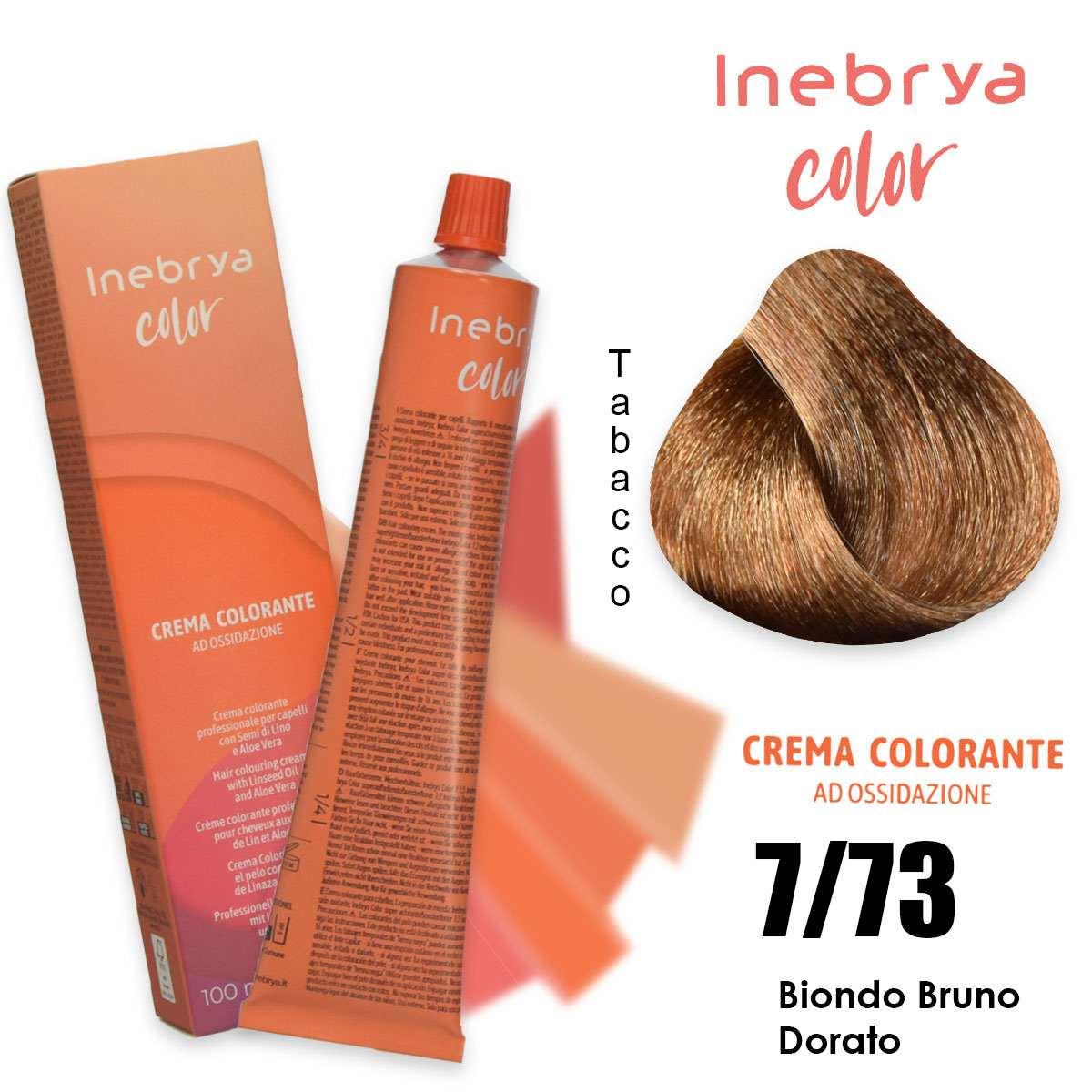 INEBRYA CREMA COLORANTE 100 ml BIONDOBRUNO DORATO