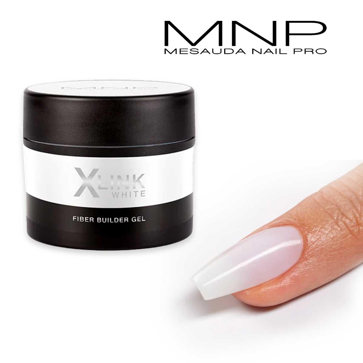 Mesauda xlink fiber builder gel white 50 gr