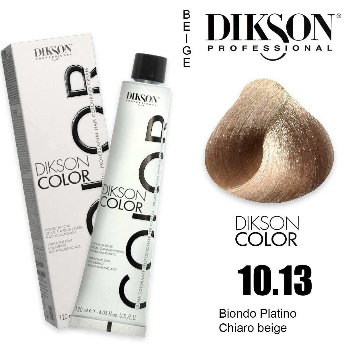 Dikson Dikson color 120 ml 10.13 biondo platino chiaro beige