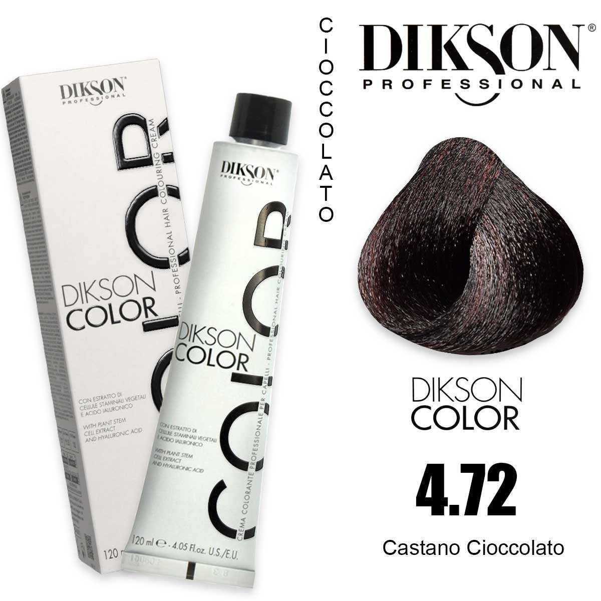 Dikson Dikson color 120 ml 4.72 castano cioccolato
