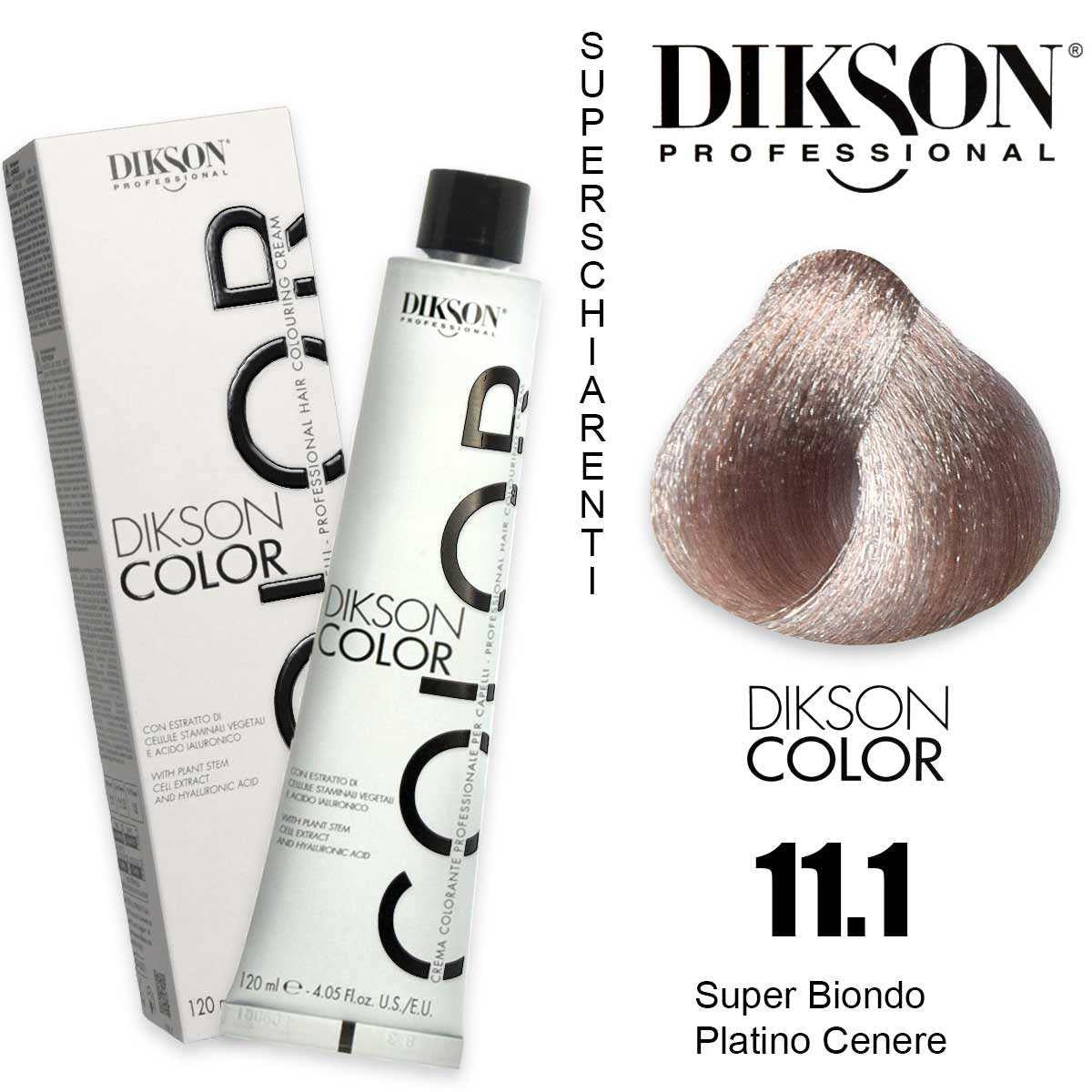 Dikson Dikson color 120 ml 11.1 super biondo platino cenere