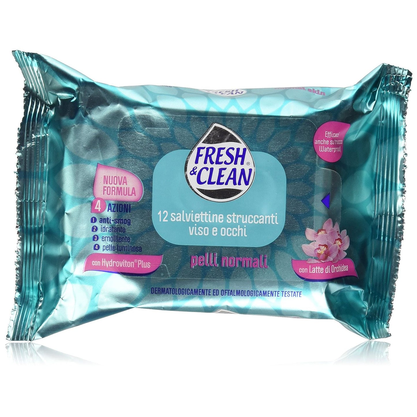 Fresh & clean Fresh e Clean Salviettine Struccanti Pelli Normali - 12pz