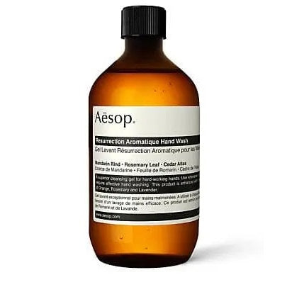 Wholesale Aesop Resurrection Aromatique Detergente Mani 500 ml con tappo a vite | Carsha