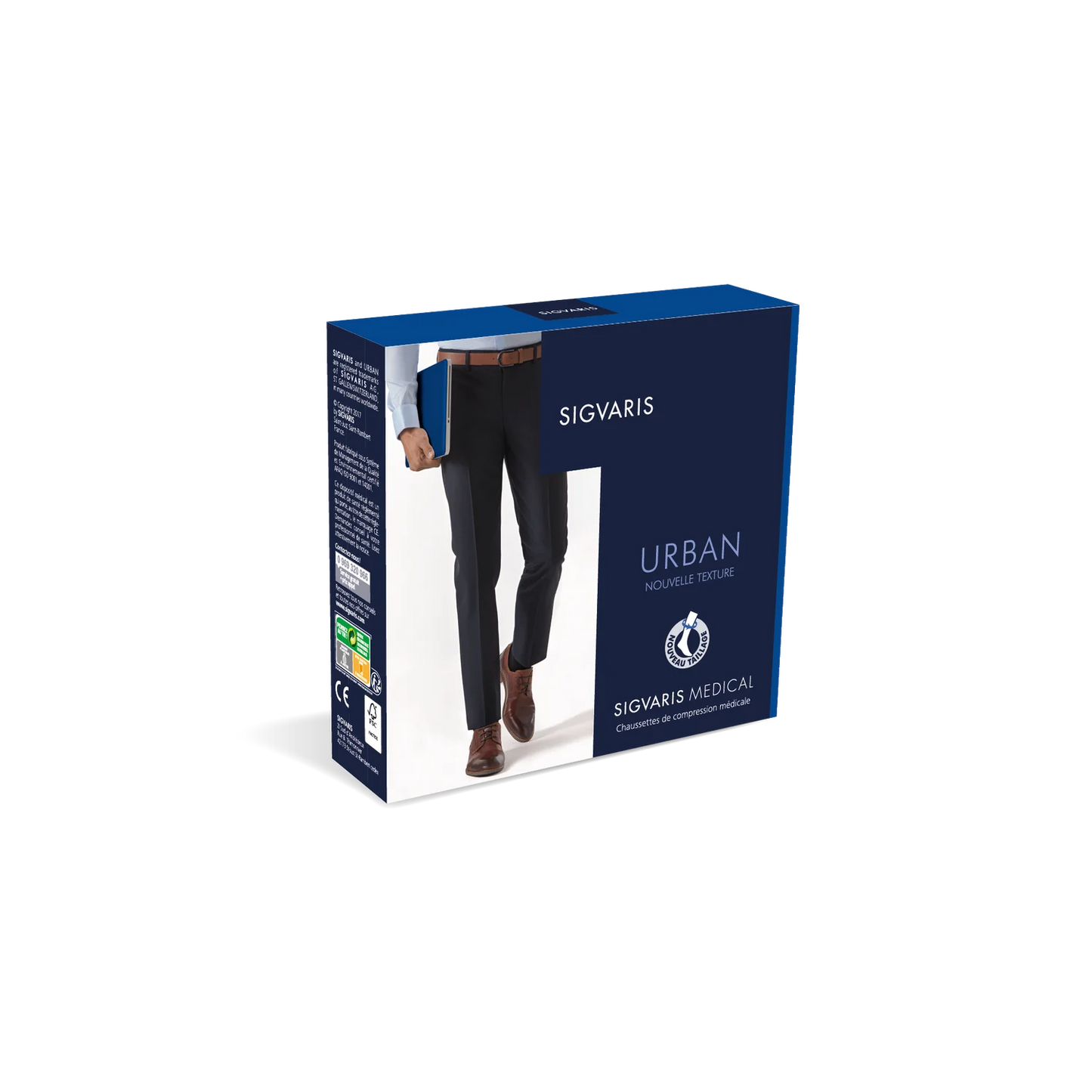 Wholesale Sigvaris Urban New Calzini di Contenimento per Uomo Normale Grigio Chiaro M | Carsha