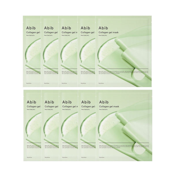 Wholesale Abib - Collagen Gel Mask HeartleafJelly - 35g 10ea Set | Carsha