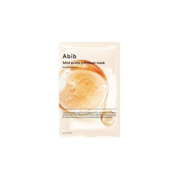Wholesale Abib - Mild Acidic pH Sheet Mask - 1pc - Glutathiosome Fit | Carsha