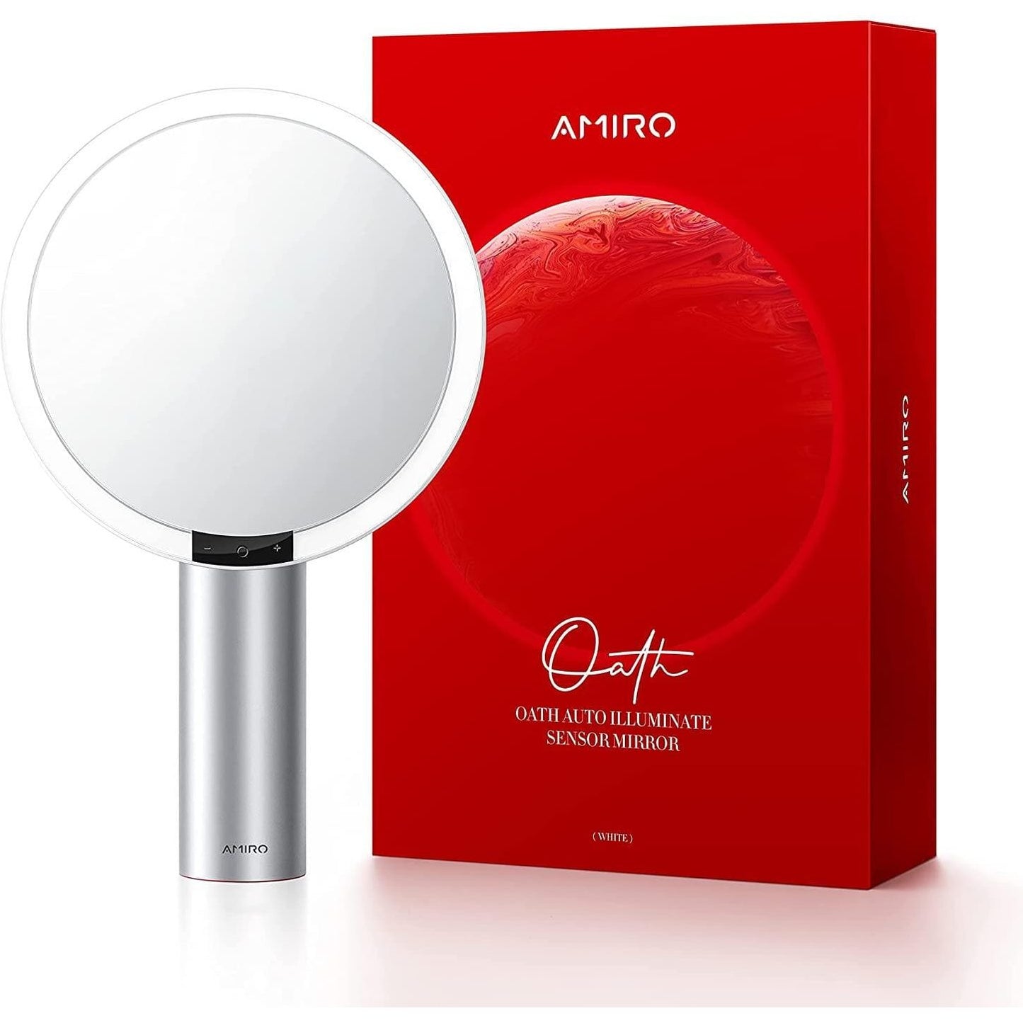 Wholesale AMIRO O2 LED Vanity Mirror - White | Carsha