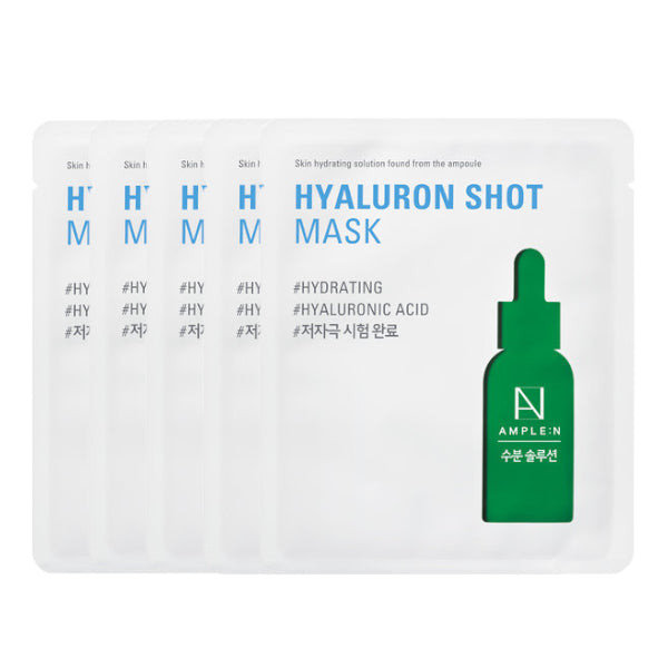 Wholesale AMPLE:N - Hyaluron Shot Mask - 5pcs | Carsha
