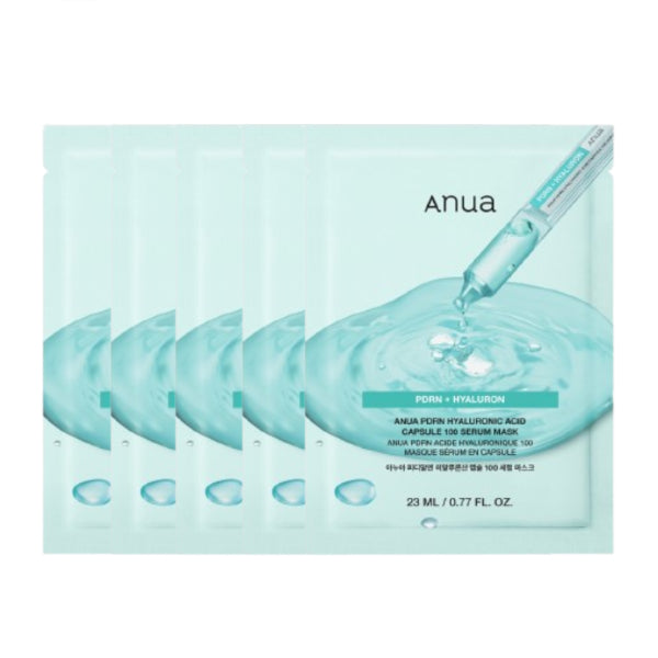 Wholesale ANUA - PDRN Hyaluronic Acid Capsule 100 Serum Mask - 5pcs | Carsha