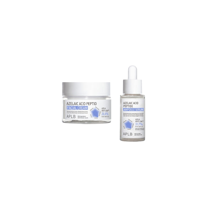 Wholesale APLB - Azelaic Acid Peptide Ampoule Serum - 40ml & Facial Cream - 55ml Set | Carsha