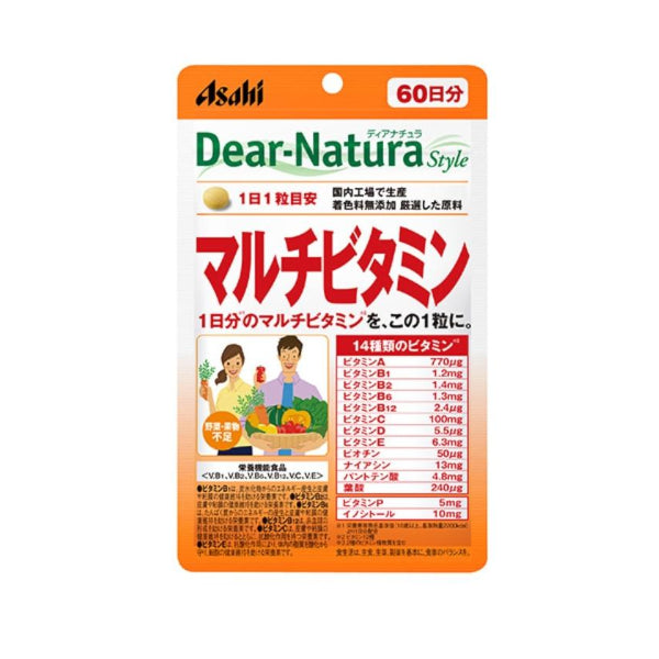 Wholesale Asahi - Dear Natura Style Multivitamin 60 Days Supply - 60 tablets | Carsha