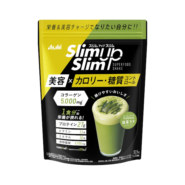 Wholesale Asahi - Slim Up Slim Enzyme + Superfood Shake Matcha Latte - 315g | Carsha