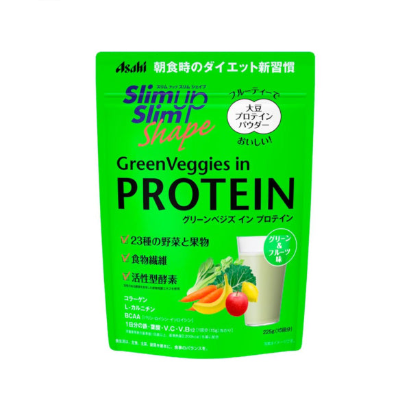 Wholesale Asahi - Slim Up Slim Shape Green Veggies In Protein - 225g | Carsha