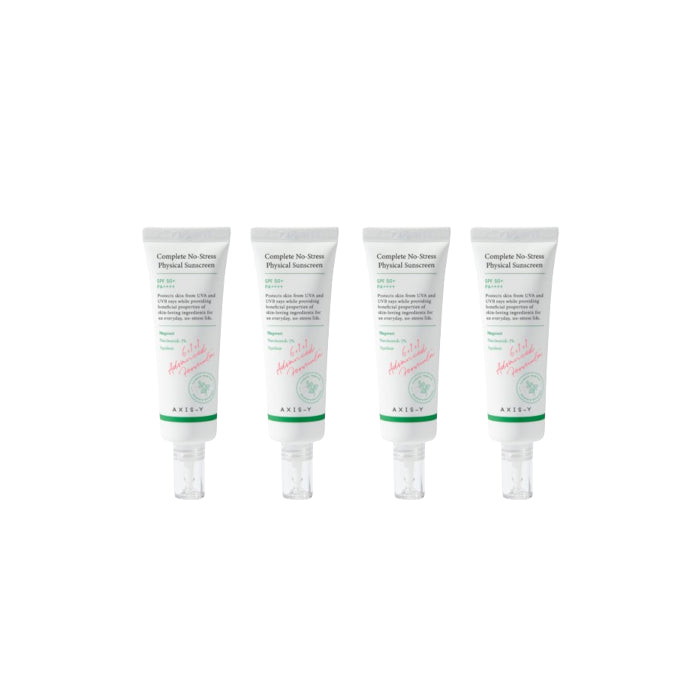 Wholesale AXIS-Y - Complete No Stress Physical Sunscreen SPF50+ PA++++ - 50ml 4ea Set | Carsha