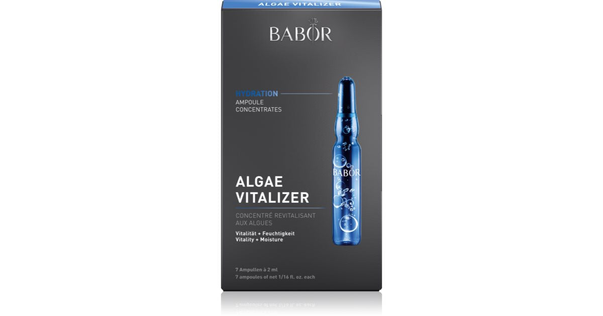 Babor Concentrato attivo per pelle secca e disidratata Algae Vitalizer 7 x 2ml