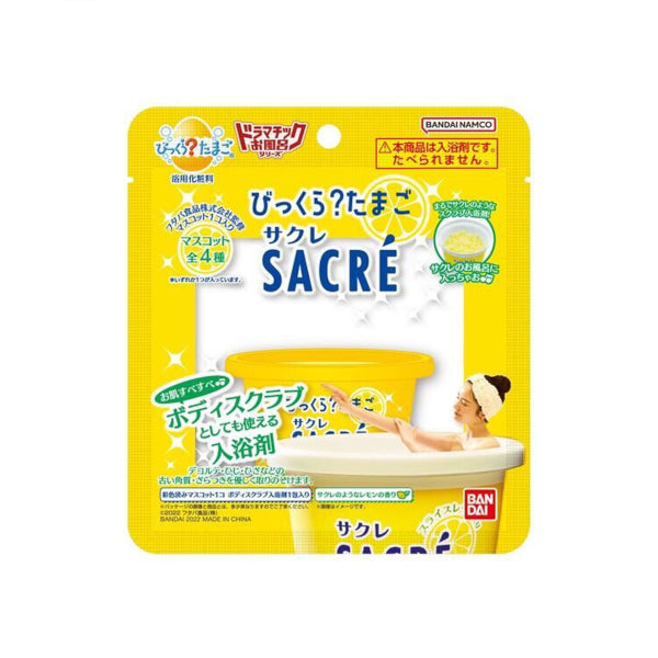 Wholesale Bandai - Bikkura Egg DX Dramatic Bath Series Sacre Lemon scent like Sacre - 1 pc | Carsha