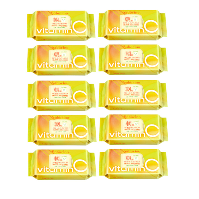 Wholesale BCL - Saborino Morning Mask - 30 pc - Vitamin C 10ea Set | Carsha