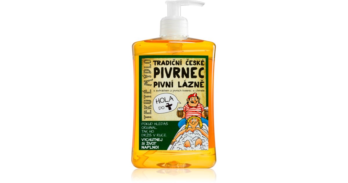 Bohemia gifts Sapone liquido Pivrnec 500 ml