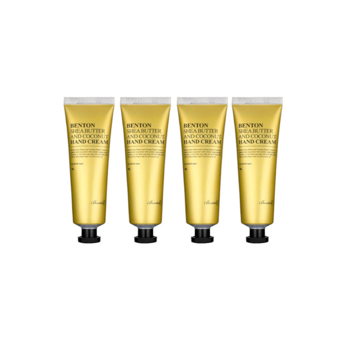 Wholesale Benton - Shea Butter And Coconut Hand Cream - 50g 4ea Set | Carsha