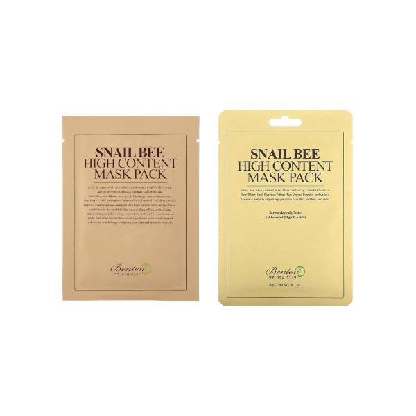 Wholesale DEAL Benton - Snail Bee High Content Mask Pack - 1pc | Carsha