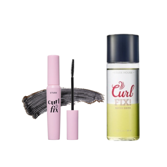 Wholesale ETUDE - Curl Fix Mascara - 8g - 01 Black + Remover Set | Carsha
